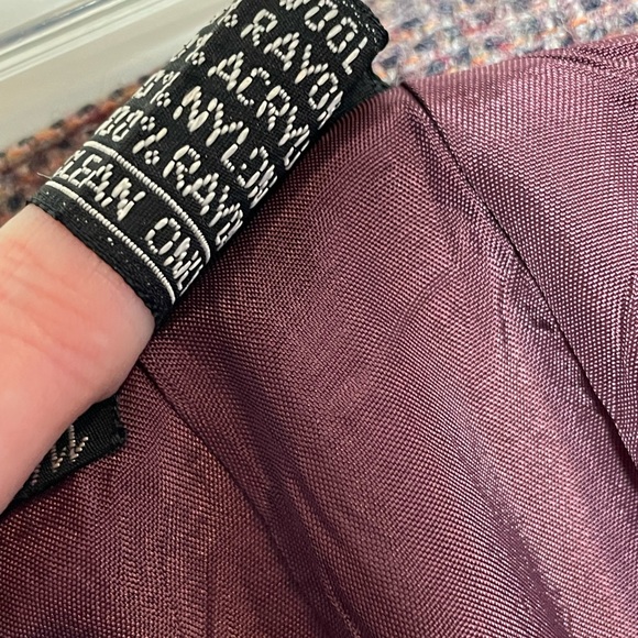 Vintage Women’s Wool Blend Skirt Small Square Patterned A Line Size 11/12 - Picture 9 of 16